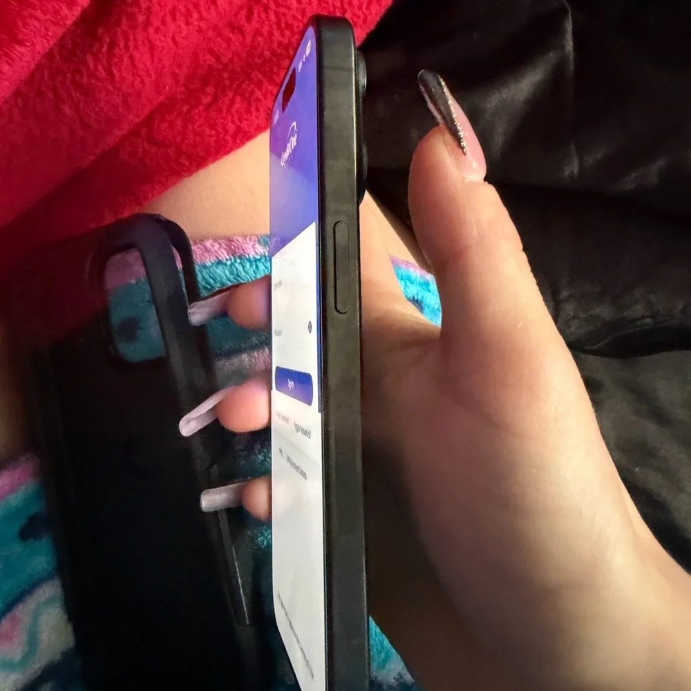 Black Smartphone with Case